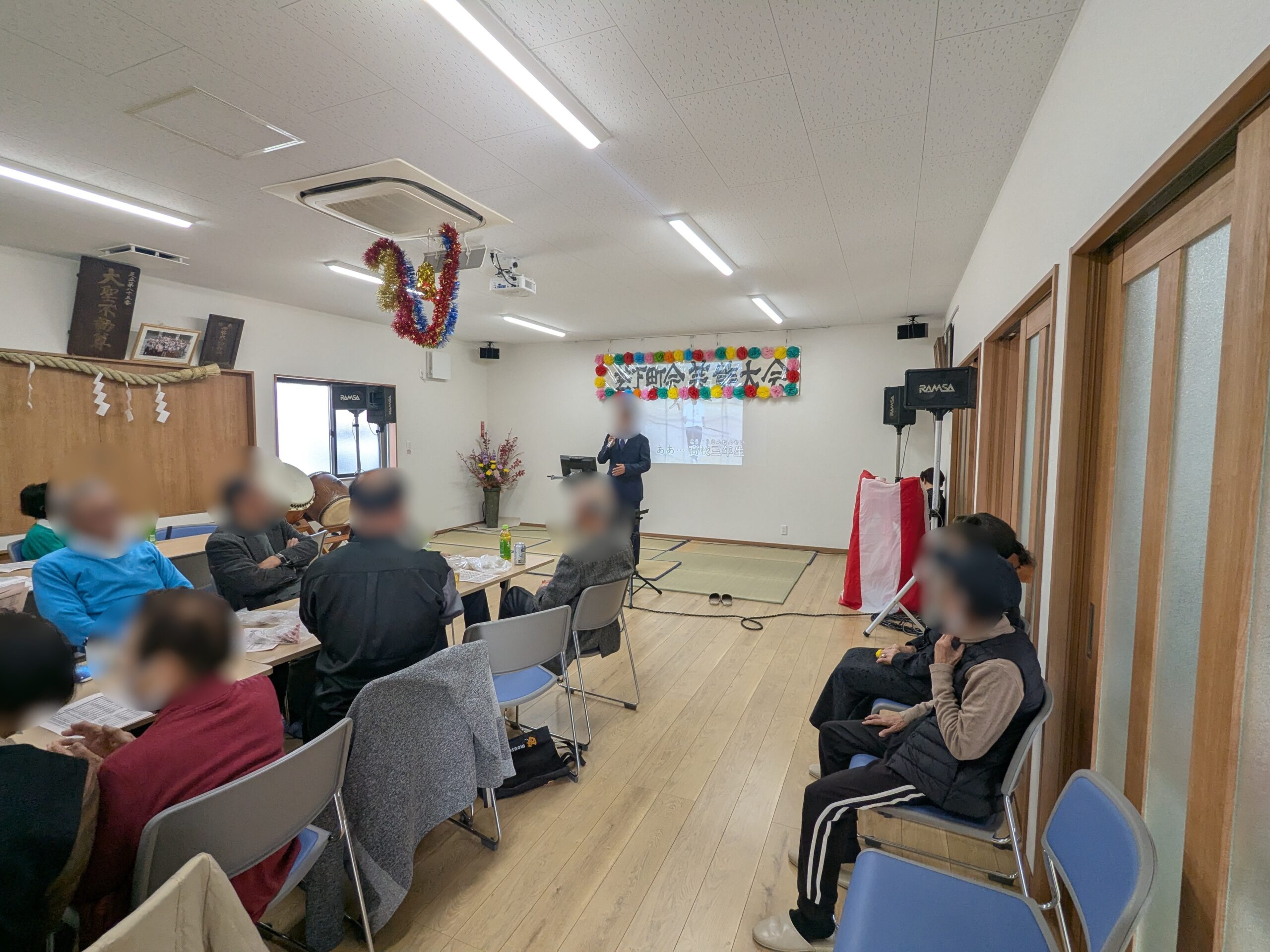 芝下市議会挨拶