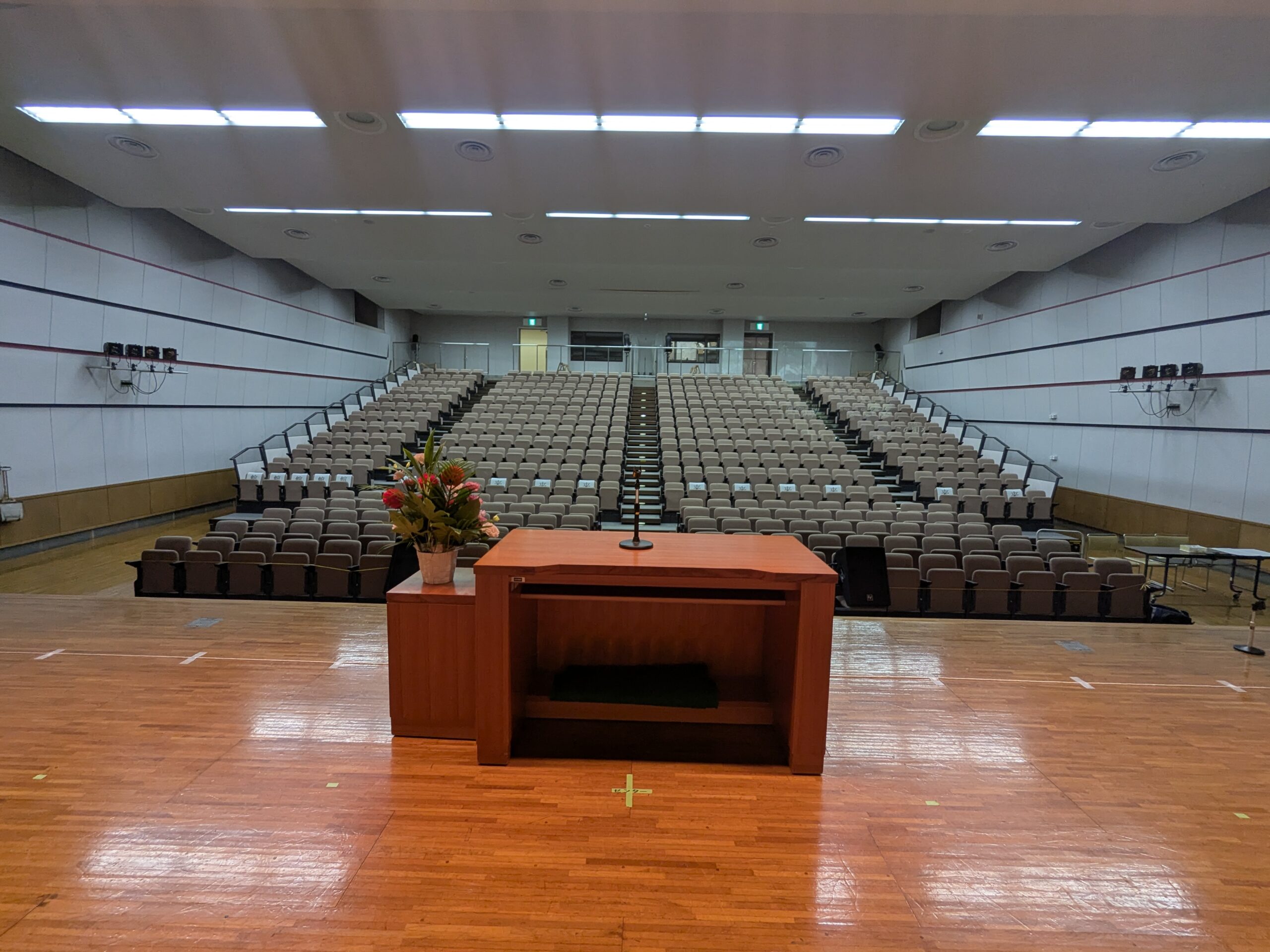 芝地区芸能大会全体図